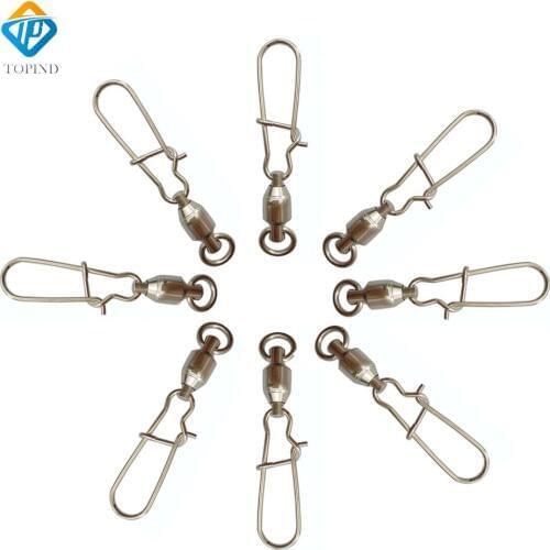 Ball bearing swivel with nice snap 5