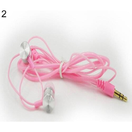 Universal 3.5mm Wired Universal In-Ear Earbuds Headsets Music Earphones 3.5mm Plug Stereo Earphone for Phone PC Laptop Tablet