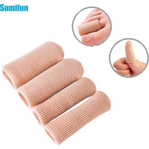 1pcs Silicone Stretched Cuttable Tube Moisturizing Protector Toe Protectors for Toe Bunion Corn Callus Feet Pain Relief Support