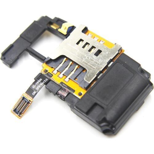 10pcs/lot 100% Genuine for Samsung S8500 Wave speaker+SIM card reader holder slot loudspeaker