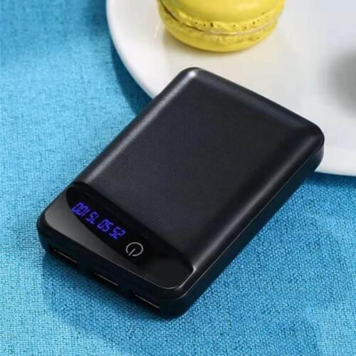 18650 Battery Charger Cover Power Bank Case DIY Box 3 USB Ports