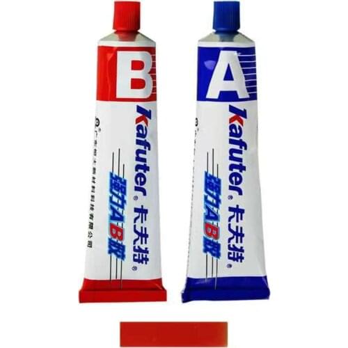 2pcs! Universal AB epoxy glue 70g RTV Silicone Rubber for Metal Plastic Wood Crystal Glass Jewelry Bonding Adhesive sealant