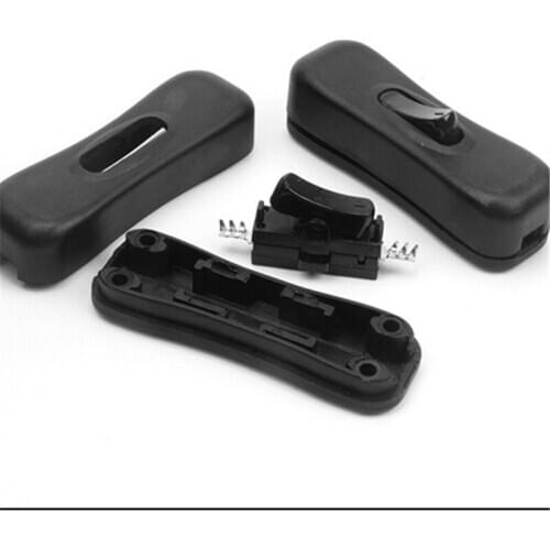 304 Push Button Switch for LED light DIY Strip Lamp Switch 304 black Push Button Switches 5pcs/lot