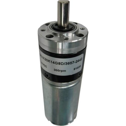 36mm, DC gear reducer motor, 12V, 24V, high torque, forward and reverse