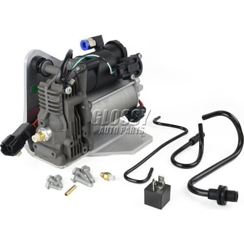 AP03 LR023964 Fit For Land Rover Discovery 3 4 Range Rover Sport AMK Type Air Suspension Compressor Pump & Relay
