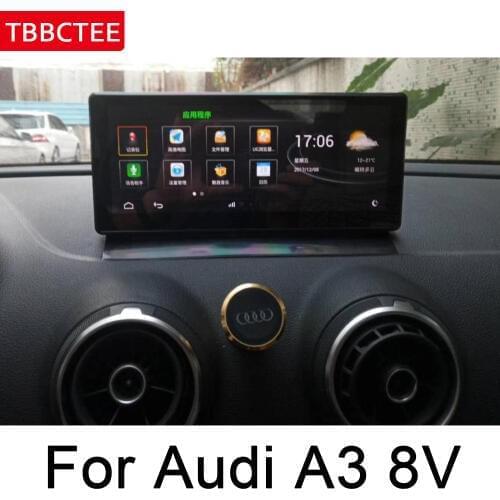 Car Radio DVD Player For Audi A3 8V 2013 2014 2015 2016 2017 2018 MMI Android Autoradio GPS Map Navigation HD Touch Screen