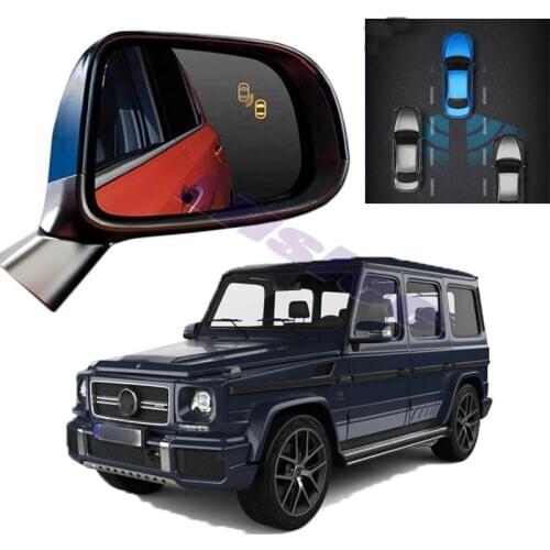 Car BSM BSD BSA Radar Warning Safety Driving Alert Mirror Detection Sensor For Mercedes Benz G MB 463 2015 2016 2017 2018