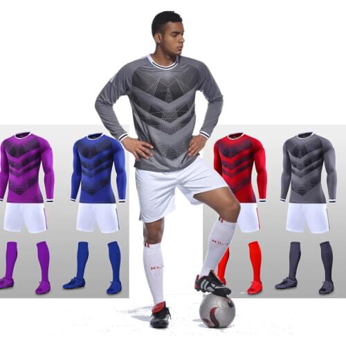 Custom soccer jerseys personalize football shirt blank plain soccer set amateur team DIY kit Embroidery logo custimize Uniforms