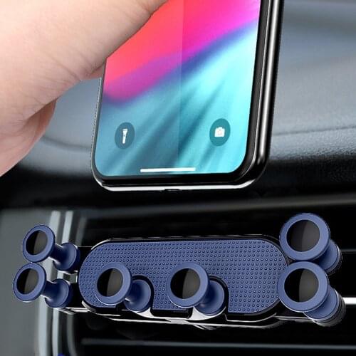 Gravity Phone Car Holder Air Vent in Car GPS Bracket Clip Cellphone Stand For 4-6.5 inch Smartphone Mount Universal Holders