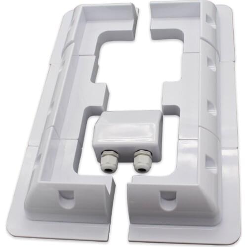 Solar Panel Bracket Kit ABS Stand Plastic Support for Motorhome Caravans Lorries RV Yacht Solar Panel Corner Mounting Brackets