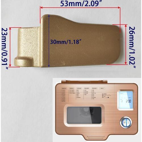 Bread Maker Parts Mixing Blade Bread Machine Aluminium Alloy Blade Paddle Kitchen Appliance Parts-26mm*53mm