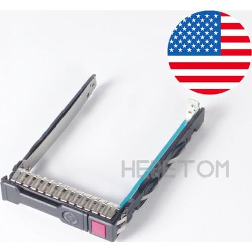 2.5" SAS/SATA Hot-Swap HDD Tray Caddy 651687-001 For HP Gen8/ G9 DL380 DL360 DL160 DL385 Gen9/ G8 Hard Drive Caddy with screws