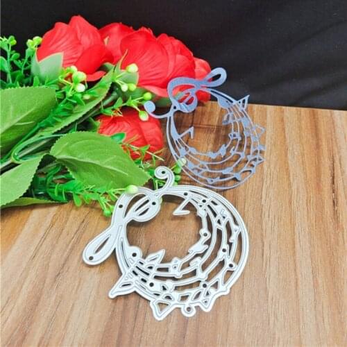 Musical Note Metal Cutting Dies Stencil DIY Scrapbooking Album Paper Card Template Mold Embossing Craft Decoration 85AC
