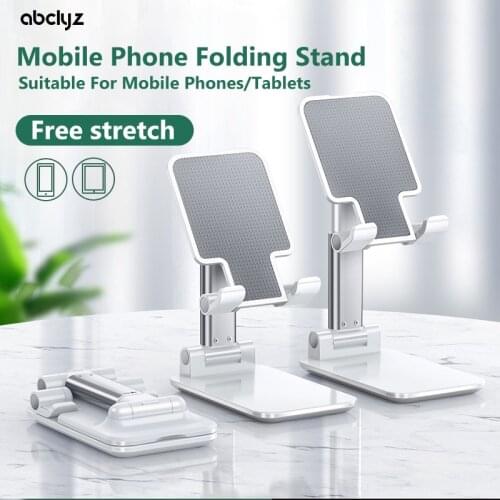 Universal Desktop Mobile Phone Holder Stand for IPhone IPad Adjustable Tablet Foldable Table Cell Phone Desk Stand Holder Extend