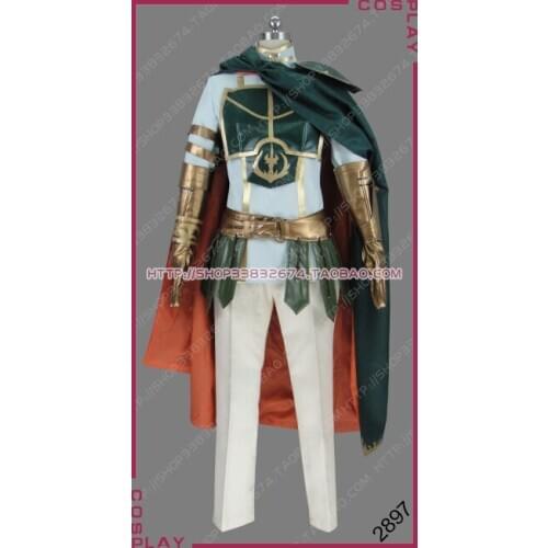 Fire Emblem: The Sacred Stones Ephraim Prince of Renais Uniform Outfit Cosplay Costume S002