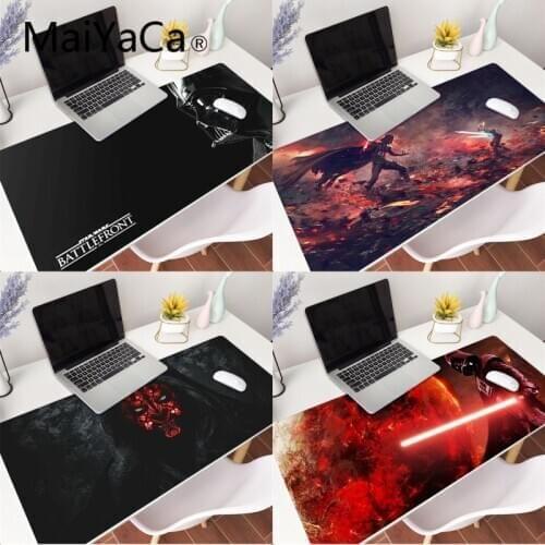 MaiYaCa Star War Darth Vader Rubber Pad to Mouse Game Gaming Accessories Mousepad Mouse Mat Desk Keyboard xxl Mouse Pad Game