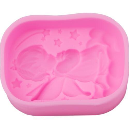 Angel Silicone Form Cake Molds Chocolate Ice Candy Jelly Soap Moulds Cake Decorating Tools Kitchen Cake Baking Stencils Tools