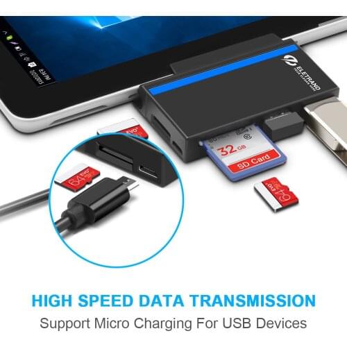 UTHAI RT-SGO727 Multifunctional High-Speed USB3.0 Hub SD, TF Card Reader Suitable For Surface Go