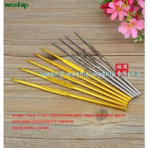 Japan Hiroshima TULIP Straight crochet hook 1 order=1 set