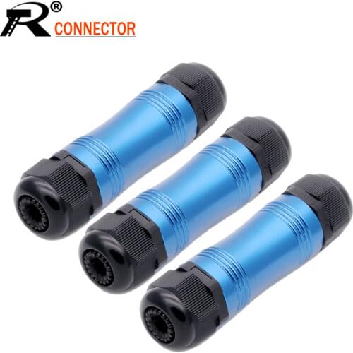 1pc/lot IP68 Straight Cable Connector Electrical Waterproof Connectors Sealed Retardant Junction Box M25x1.5 M30x1.5
