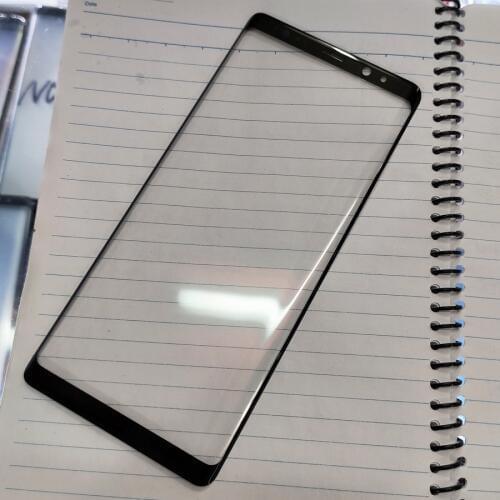 10PCS/lot High Quality For Samsung Galaxy Note8 N950 N950F N950FD/U Front Glass Touch Screen Lens Cover LCD Outer Panel With OCA