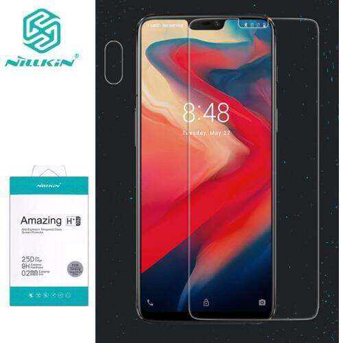 2.5D for Oneplus 6 screen protector Nillkin Amazing H&H+PRO Tempered Glass For One plus 6 Phone Screen Protector