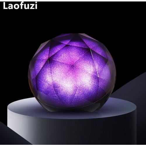 Wireless 4.0 Bluetooth Speaker Powerful Stereo Remote Control Home Small Colorful LED Light Ball Speaker Loudspeaker Subwoofer