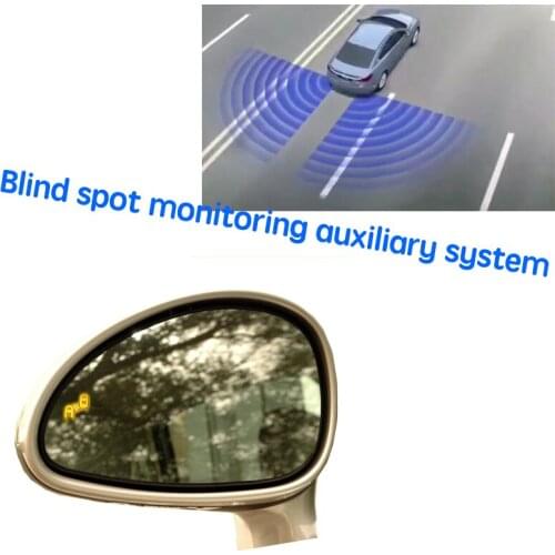 Car BSD BSM BSA Blind Area Spot Warning Drive Mirror Rear Radar Detection System For Citroen C4 C-Triomphe 1 2004~2010