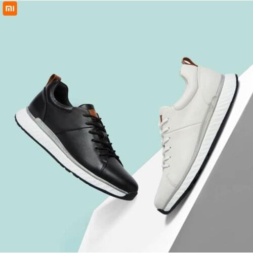 Xiaomi youpin PEPETIE popcorn business casual shoes elastic shock absorption midsole 360 degree TPU support first layer cowhide