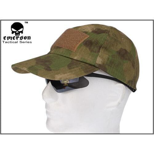 EMERSON tactical Baseball Sport Cap Military Army Hunting hat Anti-scrape Grid Fabric camouflage atfg EM8708 AT-FG