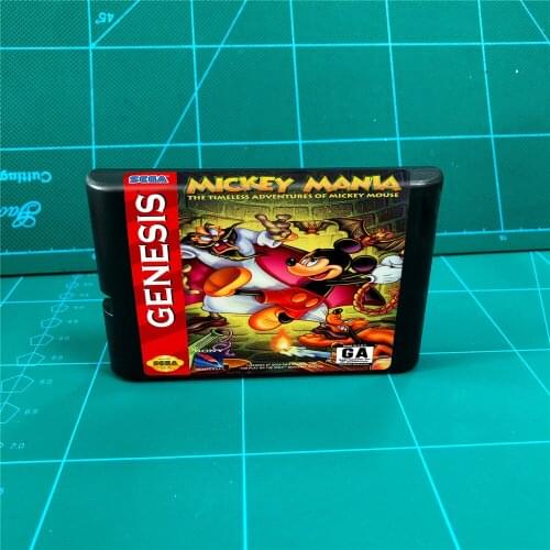 Mick Mania - 16 bit MD Games Cartridge For MegaDrive Genesis console