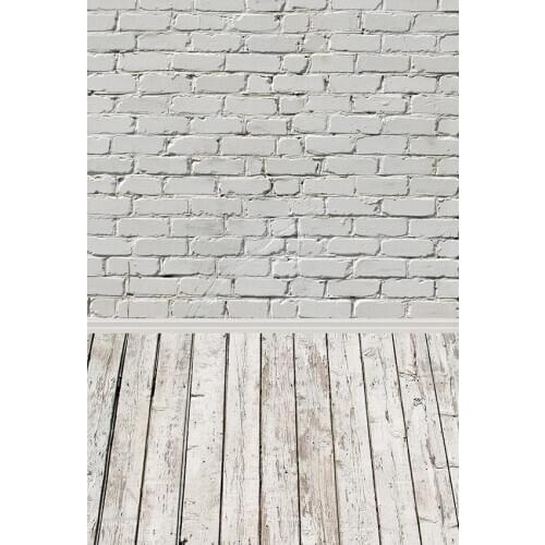 Brick Wall Wooden Floor Portrait Grunge Photozone Photo Backgrounds Photographic Backdrops For Photo Studio Photophone G-1079