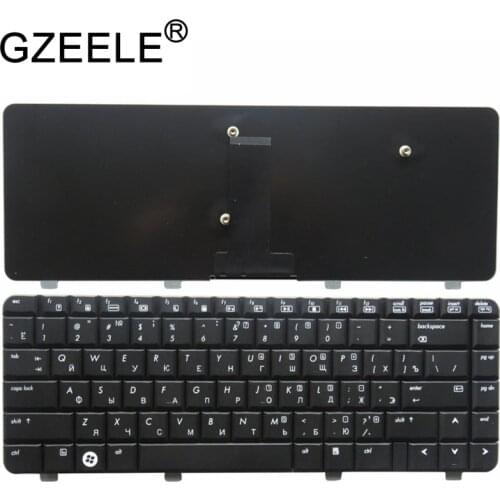 GZEELE RU Laptop keyboard for HP Compaq Presario C700 C727 C729 C730 C769 G7000 Russian 454954-251 V071802AS1 PK1302E0160 black