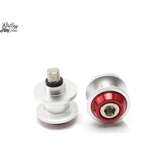 M6 6MM Swingarm Spools Slider For Yamaha FZ1 Fazer ABS FZ8 MT03 MT09 TDM900 YZF R1 YZF R6 MT 03 MT 09