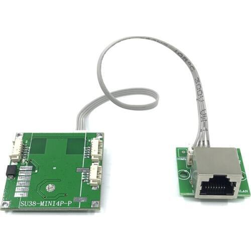 Mini PBCswitch module PBC OEM module mini size 3/4/5 Ports Network Switches Pcb Board mini ethernet switch module 10/100Mbps