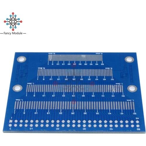 Multiple 0.5-1.2mm Pitch 2.0-3.5 inch TFT LCD Adapter Board Test module FPC PCB