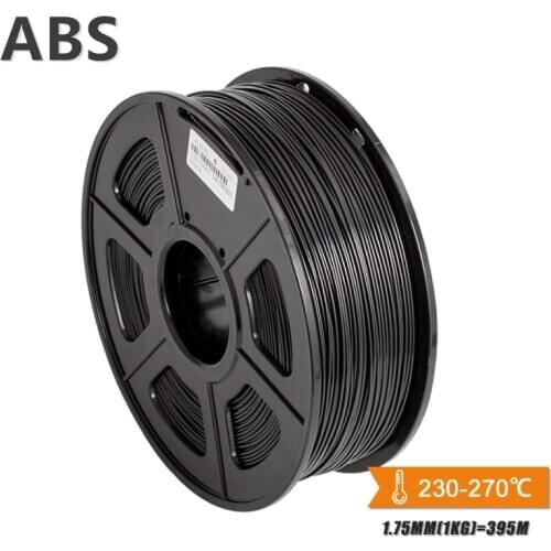 ABS 1.75MM Filament For 3D Printer And SL-300 3D Pen 1KG With Spool Tolerance +/-0.02mm 100% No Bubble Sublimatiion Blanks
