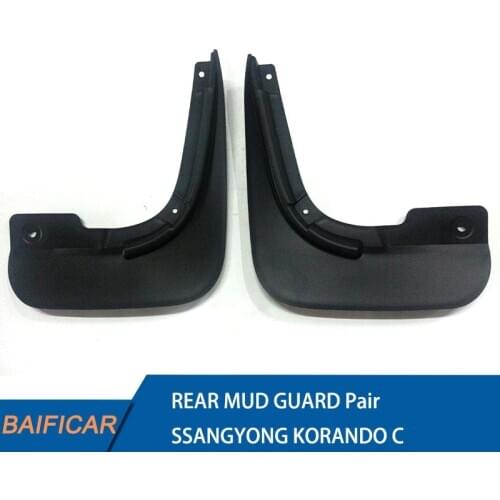Baificar Brand New Genuine Rear Mudguards MUD GUARD Pair 7977034000 For Ssangyong Korando C ALL