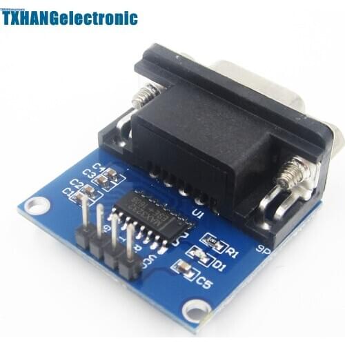 Integrated Circuits RS232 To TTL Converter Module COM Serial Port Board MAX3232 MAX232CSE diy electronics