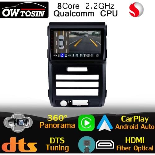Qualcomm CPU Android For Ford F150 P415 Raptor 2008-2014 Car Multimedia Player GPS Navigation 4G LTE WiFi DTS HIFI Auto Radio