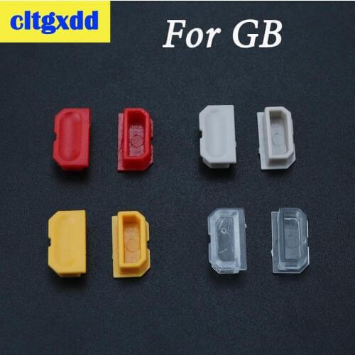 Cltgxdd 2pcs Multicolor Dust Cover For Game Boy GB game Console Shell Dust Plug Plastic Button For DMG 001 Dust cover