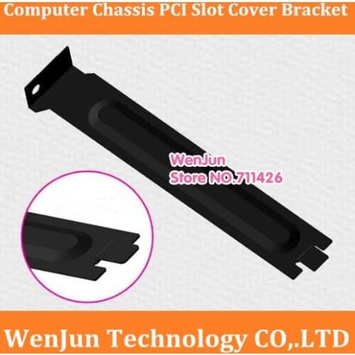 Hot Sale 20PCS Computer CASE PCI slot Heat dissipation Dust Filter bracket PCI Slot Cover baffle with Screws 2pcs/lot