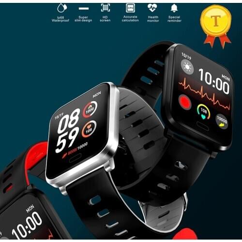 Smart Watch IP68 Waterproof Smartwatch Men Heart Rate Blood Pressure Monitor Fitness Tracker Smart Bracelet Smart Band Wristband