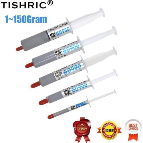 TISHRIC 1/3/7/15/30/150 GD900 Thermal Grease Paste CPU Cooler Cooling Thermal Paste Compound Heatsink Plaster Paste