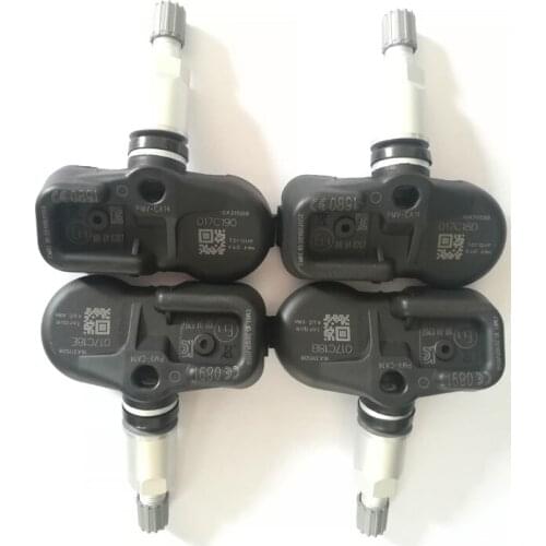 4PCS Tire Pressure Monitor Sensor TPMS 407006WY0B 315Mhz 40700-6WY0B For Infiniti Nis san Gt-R Q70 QX50 PMV-CA14