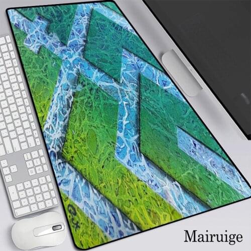 400*900mm Extra Large Glitch Art Mouse Pad XXL Laptop Desk Mat Pc Gamer Computer Table Pad Gaming Accessories Dota/csgo Mousepad