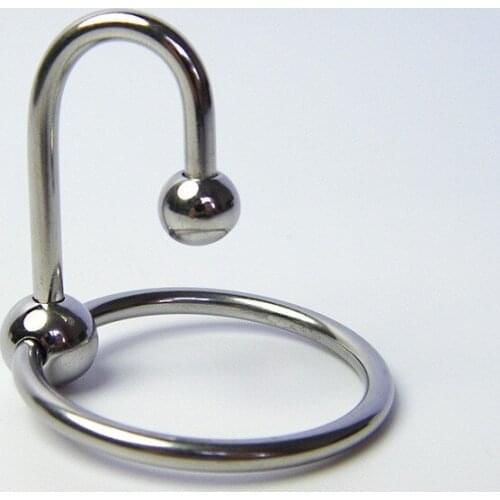Fetish Stainless steel Penis Rings Male Cock Rings Chastity Device Urethral Sounding Dilators Penis Plug Delay Sex Toys For Men