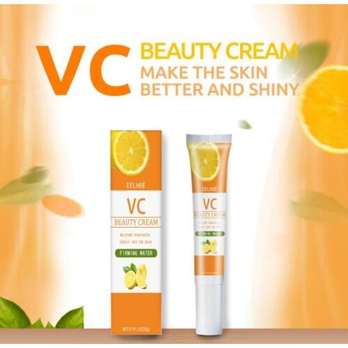 EELHOE Face Cream Vitamin C Cream Remove Dark Spots Whitening Skin Care Moisturizing Anti-Aging Firming Skin Cosmetics TSLM1