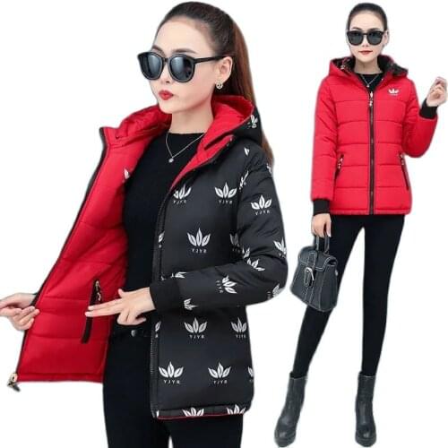 New 2021Double Sided Wear Womens Cotton Coat Light Thin Autumn Female Clothing Mid Long Zipper Winter Down Cotton Ladies Jacket