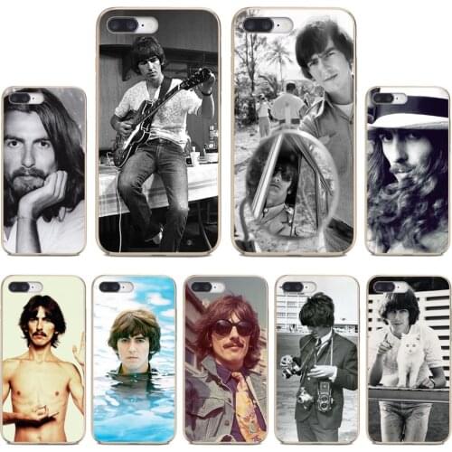 George-Harrison-my-favorite-Beatle For Xiaomi Redmi 2 S2 3 3S 4 4A 5 5A 5 6 6A 7A 9 9T 9C 9A Pro Pocophone F1 Soft Cases Cover
